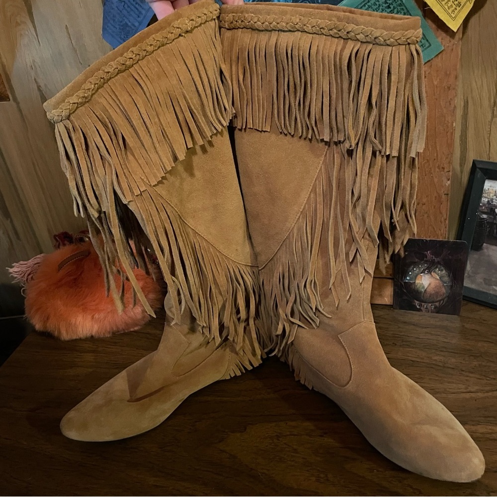Sam Edelman Utah Fringe Boot 9 1/2